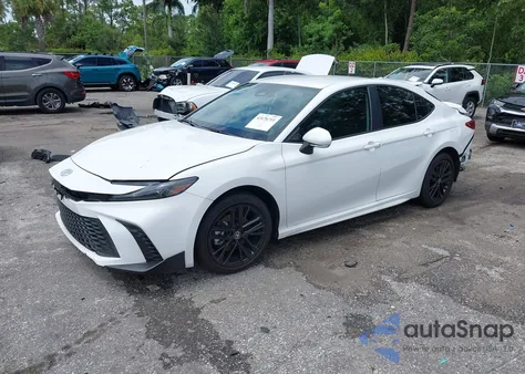 2025 Toyota Camry Se z USA, uszkodzony, nr VIN 4T1DAACK7SU085072